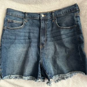 Raw Edge Shorts